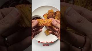 60 ways to make potatoes 23 accordion potato short cooking asmrcooking ASMR asmrsound [upl. by Waligore]