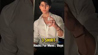 3 Shirts Hacks Every MenShould  trending activewear shirtsfeed [upl. by Eicam891]