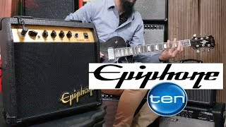 Epiphone 10s Amplifier Amp Test  Demo [upl. by Ystap520]