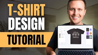 TShirt Design Tutorial For Beginners StepbyStep [upl. by Abigail]