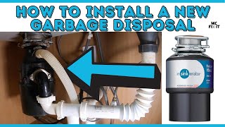 How To Easily Install An Insinkerator Badger 34 Garbage Disposal In Under 20 Minutes [upl. by Best187]