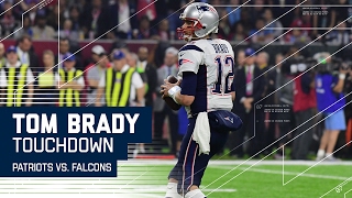 Tom Brady TD Pass amp Trick Play Cuts Falcons Lead  Patriots vs Falcons  Super Bowl LI Highlights [upl. by Aimar]