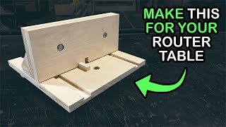 Router Table Box Joint Jig [upl. by Hama158]