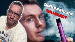 ➤➤➤ Die Wahrheit über Einweg EZigaretten 🚭  steamshots reaction [upl. by Seldon]