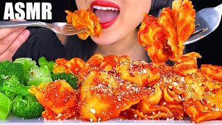 3 CHEESE TORTELLINI AND CHICKEN CHEESY RAVIOLI PASTA ASMR MUKBANG ASMR Phan [upl. by Papke]