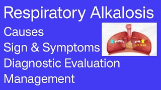 Respiratory Alkalosis  Causes Symptoms Diagnosis Management Respiratory alkalosis ABG Part  3 [upl. by Liss]