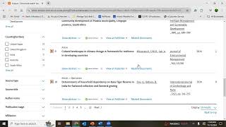 Systematic Literature Review Article Search in SCOPUS Database [upl. by Blanchard817]