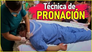 TÉCNICA DE PRONACIÓN EN PACIENTES CON SDRA BY AVENTHO [upl. by Neville]