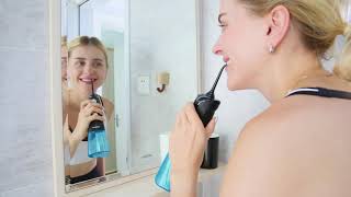 PECHAM Upgraded Portable Cordless Water Flosser for Teeth [upl. by Atcliffe]