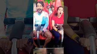 ShivPriya in Wonderla 😈 priyankajain shivakumar shivpriya neverendingtales comedy shorts [upl. by Ahk299]