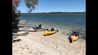 Overnight Mission Point Bribie Island kayak camp [upl. by Ahsenwahs886]