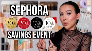 ULTIMATE SHOPPING GUIDE Sephora Savings Event [upl. by Aizek]