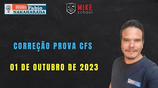 📝 Resolução da Prova de Direito do CFS do dia 01 de outubro de 2023 011023 [upl. by Lassiter]