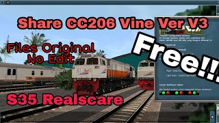 Share CC206 Vinesoft V3 Free  Rute Fiksi Detail Trainz Simulator Android [upl. by Marje]