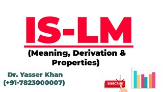 IS LM Model  IS LM Meaning  IS LM Derivation  IS LM Properties  General Equilibrium  Economics [upl. by Gladine]