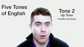 English Lesson The Five Tones of English [upl. by Everara]