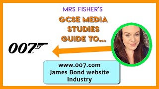 GCSE Media  James Bond website  Industry [upl. by Arch]