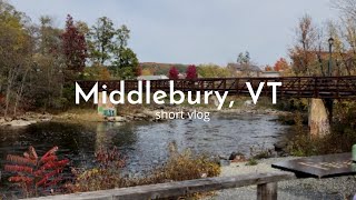 Middlebury VT  visiting downtown mad taco and peaceful views [upl. by Deys]