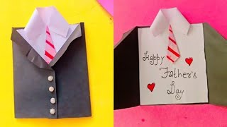 Fathers day special card 🥳 fathers day gift ideasfathers day last minute crafts ideas [upl. by Monty]