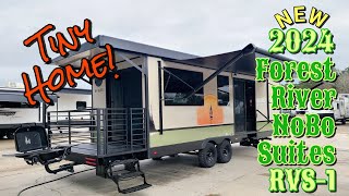 NEW 2024 Forest River NoBo Suites RVS1 Tiny Home [upl. by Adnohser]