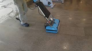 RotowashUSAcom Rubberized floor cleaning [upl. by Ralfston]