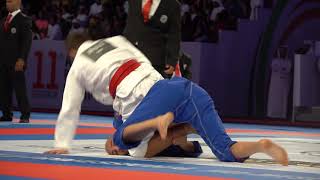 Tainan Dalpra vs Reda Hamzaoui at the 2019 UAEJJF World Pro [upl. by Oria387]