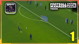 Football Manager 2024 Touch Gameplay  iOS Mobile [upl. by Dora]