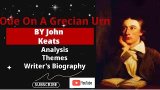 Ode On a Gracien Urn by John Keats  Analysis  Themes explained in Urdu l 19th century poetry [upl. by Ymerrej]