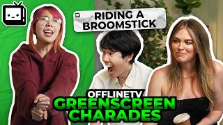 OFFLINETV PLAYS REVERSE CHARADES ft QTCinderella [upl. by Alansen]