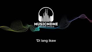 DI LANG IKAW  Juris MALE KEY KARAOKE [upl. by Yolanthe]