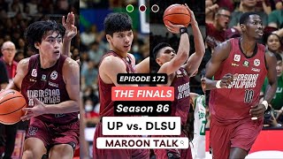 A TOUGH SETBACK IN GAME 2  Maroon Talk  UAAP Season 86 Finals  Episode 172 [upl. by Allekim742]