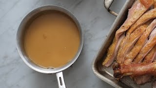 Turkey Gravy  Project Foodie [upl. by Chalmers85]