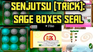 Ninja Saga  Trick Sage Boxes Seal Senjutsu Point SS Training No HACK 2015 [upl. by Wallraff]