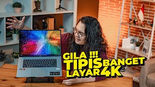 laptop 4k paling tipis dan ringan  Review ACER SWIFT EDGE SFA16 41 R7AV [upl. by Sitoiganap891]