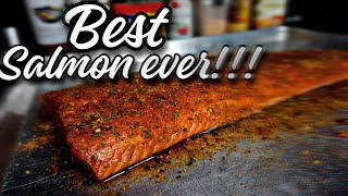 THE BEST SALMON EVER  Ray Macks Kitchen and Grill [upl. by Ecinerev]