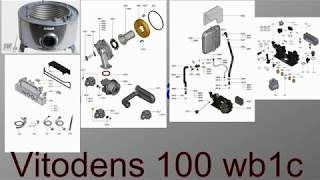 viessmann vitodens 100 wb1c разборка вентилятора [upl. by Derwin317]