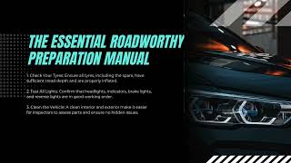 Top Tips on How to Prepare for a Roadworthy Inspection with Sunshine Roadworthy [upl. by Andaira828]