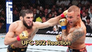 UFC 302 Makhachev vs Poirier Reaction [upl. by Corder]