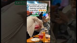 Dadasiga umraga bilet sovga qilibti ❤️🥰 uzbekistan baxt1sarim sevishganlarsuhbati million rek [upl. by Conn109]