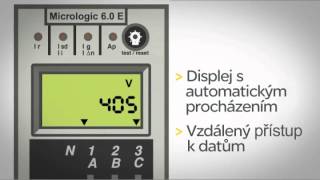 Micrologic E  nové řídicí jednotky pro jističe Compact NS a Masterpact NTNW [upl. by Duax]