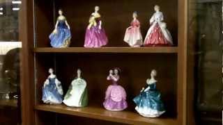 Antique China Royal Doulton Porcelain Figurines England [upl. by Luar505]