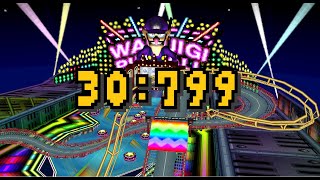 MKDS Waluigi Pinball fLap 30799 TASLOTAD [upl. by Balough336]