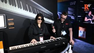 NAMM 2016 Roland FP30 Digital Piano [upl. by Doolittle]