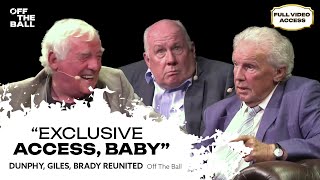 When John Giles Liam Brady and Eamon Dunphy reunited in 2023 [upl. by Arhoz]