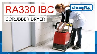 RA 330 IBC  Scrubber dryer  Cleanfix [upl. by Nanfa740]