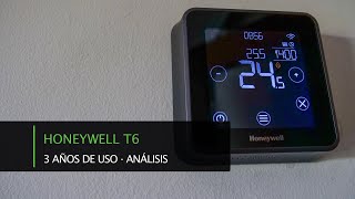 Termostato Honeywell T6 · 3 inviernos de uso · Análisis y opinión [upl. by Cavanagh]