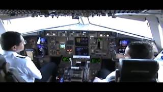 Boeing 767300F  Arrival Inside the Cockpit TakeOff [upl. by Nagah]