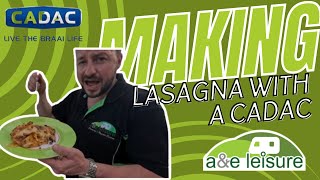 COOKING LASAGNA WITH A CADAC CHALLENGE [upl. by Jessica847]