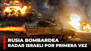 RUSIA BOMBARDEA RADAR ISRAELI POR PRIMERA VEZ Y DESTRUYE 171 DRONES  TheMXFam [upl. by Swanson121]