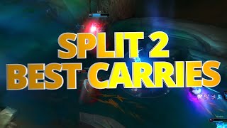 Split 2 Season 14  Best Champion Carries ALL ROLES  League of Legends [upl. by Yednarb]